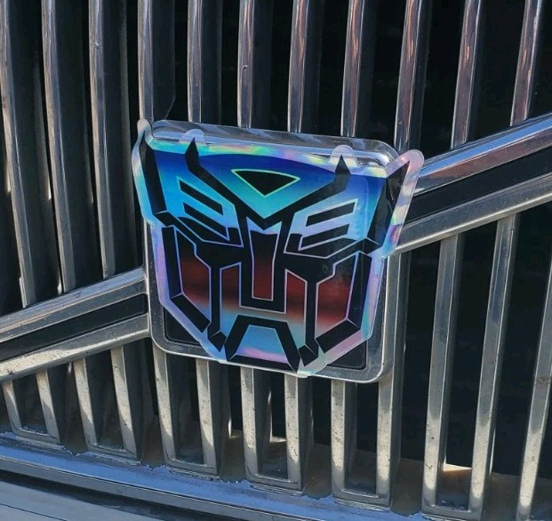 Transformers Autobots Vinyl HOLOGRAPHIC car Decal Sticker WORLDWIDE 🌐 SHIPPING