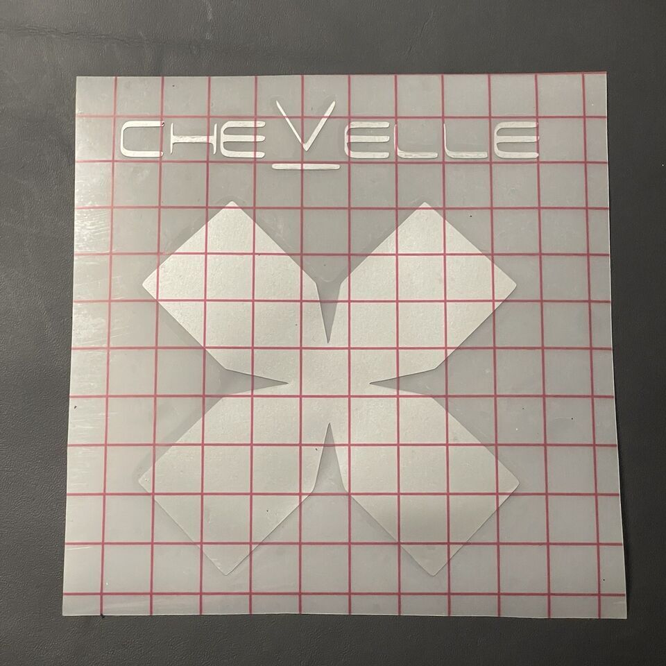 Chevelle Car Decal Vinyl Band Logo Glossy Bumper Sticker Alternative Hard Rock