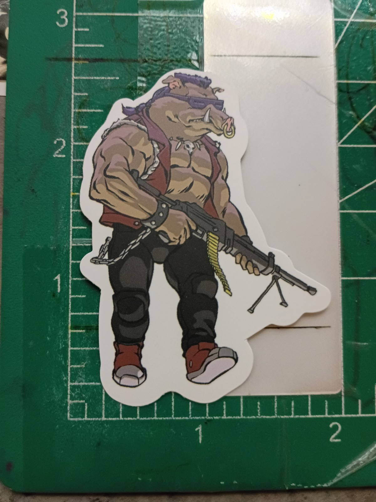 TMNT STICKER X 2×2 INCHES, VYNIL HIGH GLOSS STICKER X SMALL SIZE STICKER