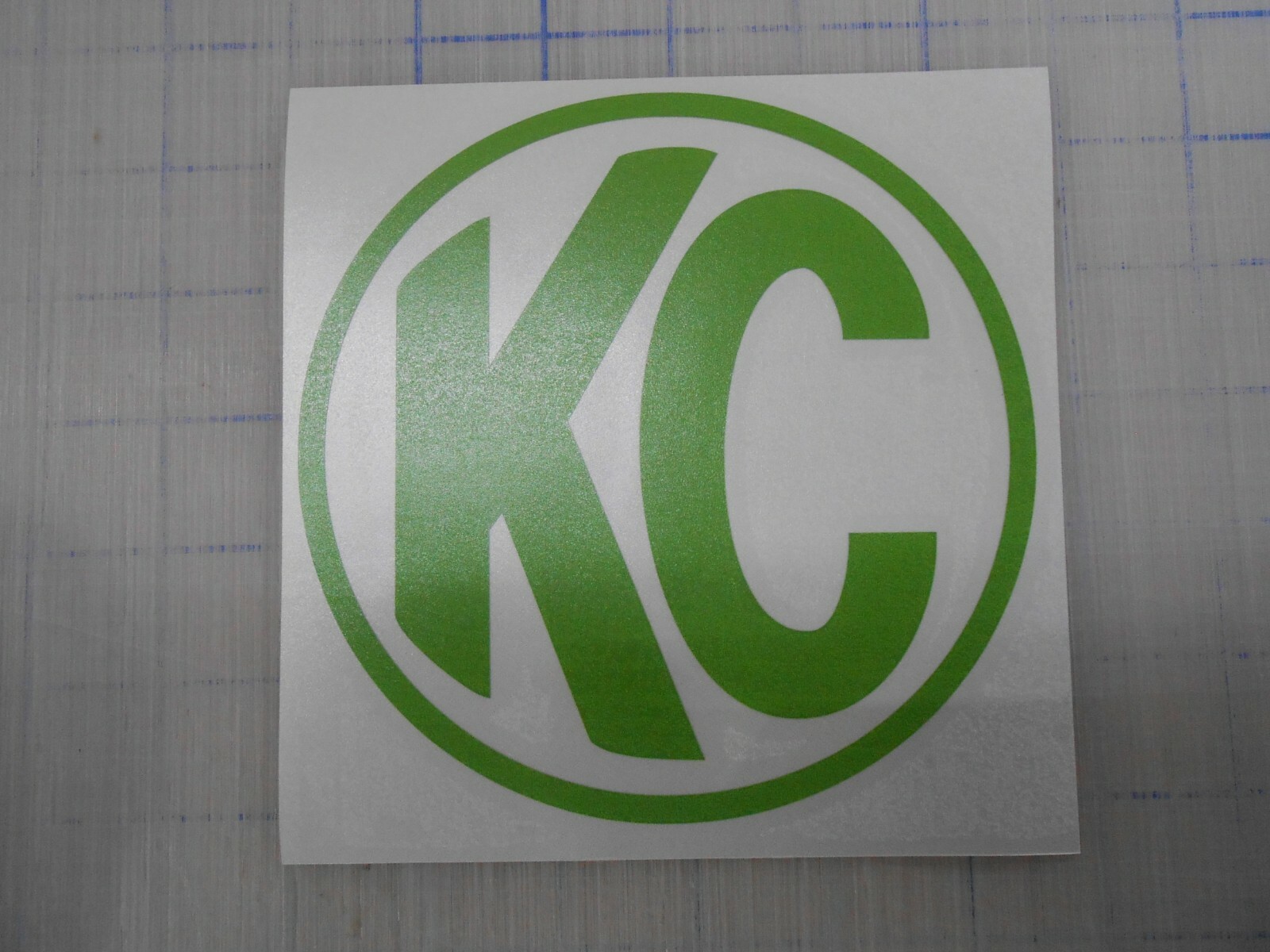 KC HiLiTES 6" Daylighter Slimlite HID LED Light Cover Overlay Circle Sticker