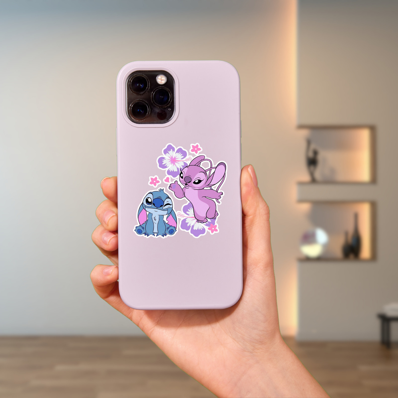 Stitch Stickers Pack – Cartoon Vinyl Waterproof Decals for Kids