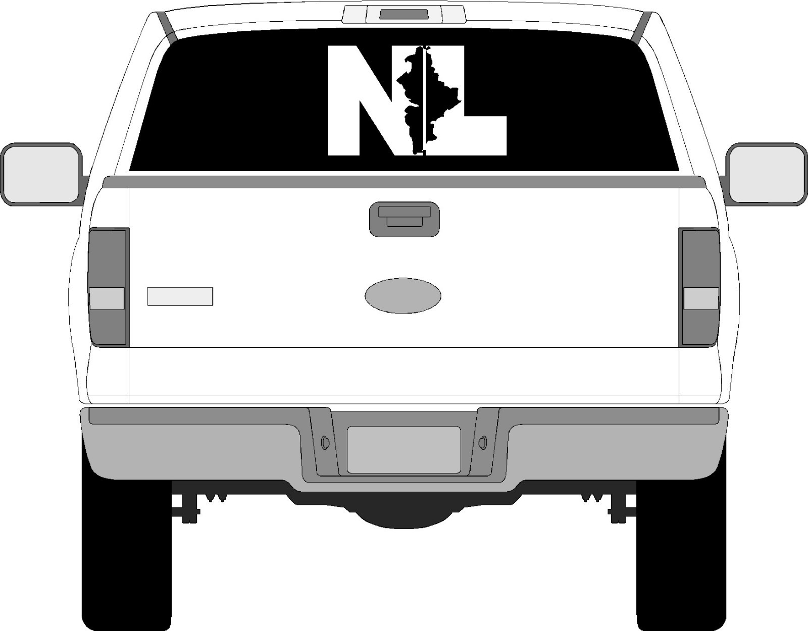 NUEVO LEON MEXICO STATE NL MONTERREY DECAL VINYL WINDOW STICKER VEHICLE