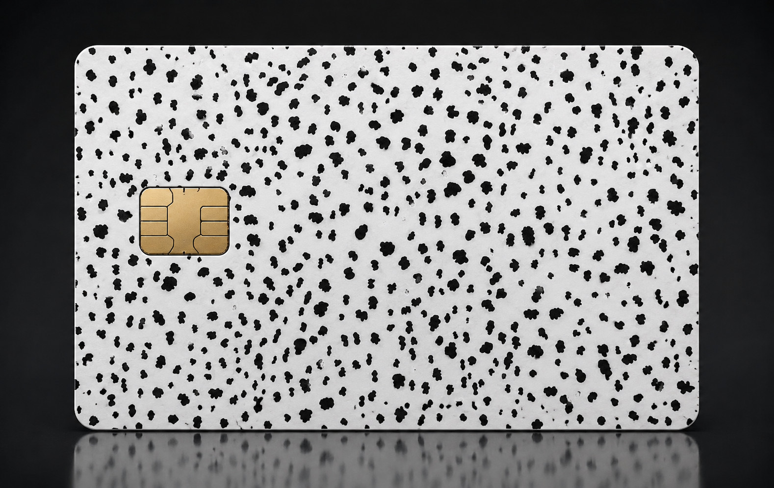 Dalmatian Print Credit Card Skin Debit Card Vinyl Sticker Animal Wrap