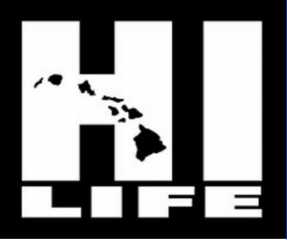 Hawaiian HI LIFE vinyl decal – For any vehicle 🚗🚙🚌🚛🚜🏍💨 fast delivery