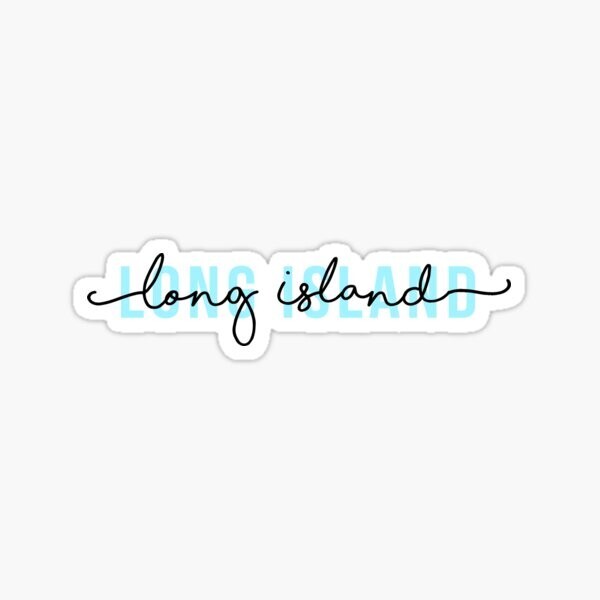 Travel Long Island New York Beach Surf Summer Vacation Vinyl Decal Sticker