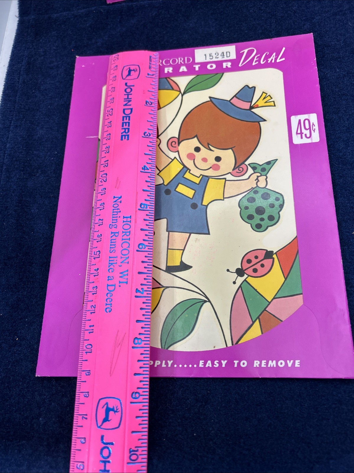 Vintage Jack & Beanstalk Dutch Boy Vine Transfer Decal Meyercord 1524D Craft