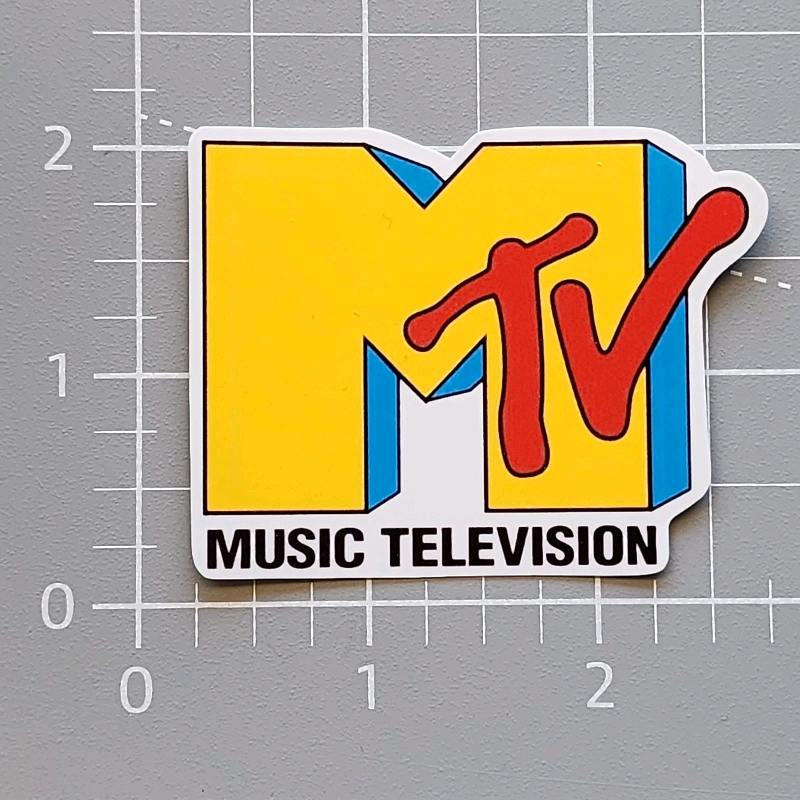MTV Retro Vinyl Sticker Decal ~ 80s 90s ~ Music Television ~ TRL ~