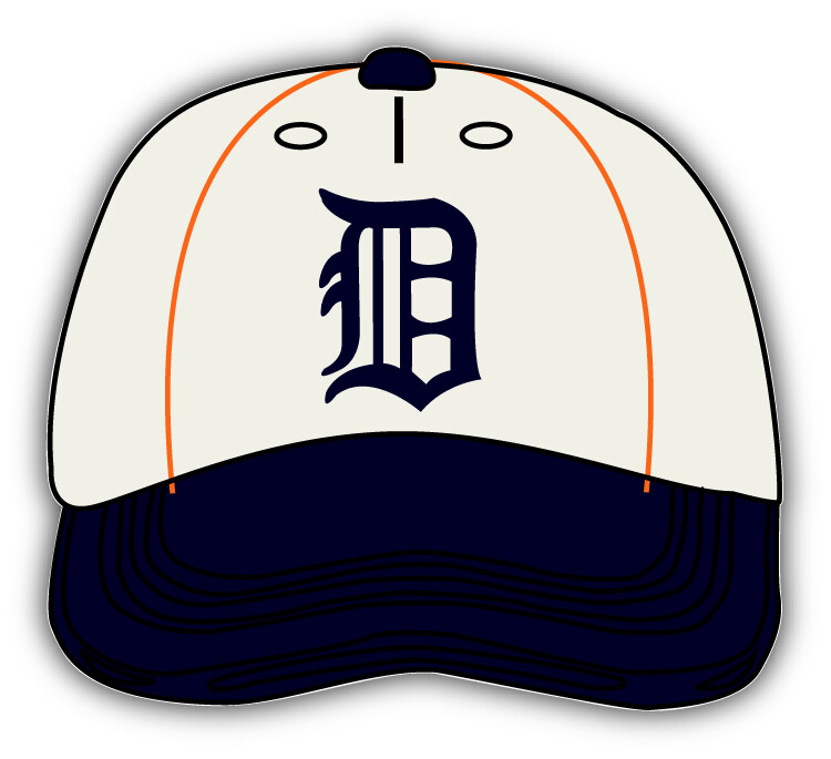 Detroit Tigers MLB Baseball Sport Logo Car Bumper Sticker Decal "SIZES"