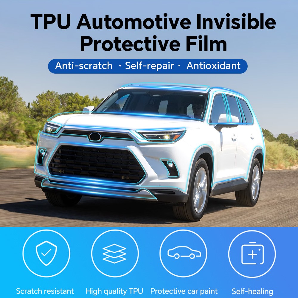 For Toyota Grand Highlander 2024-UP Full Car Precut Paint Protection Film PPF