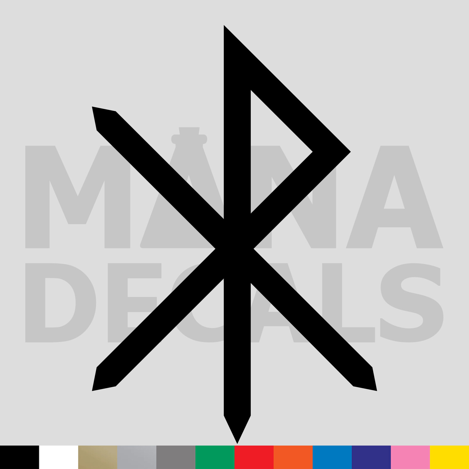 Love Rune Vinyl Die Cut Decal Sticker – Norse Viking Binding