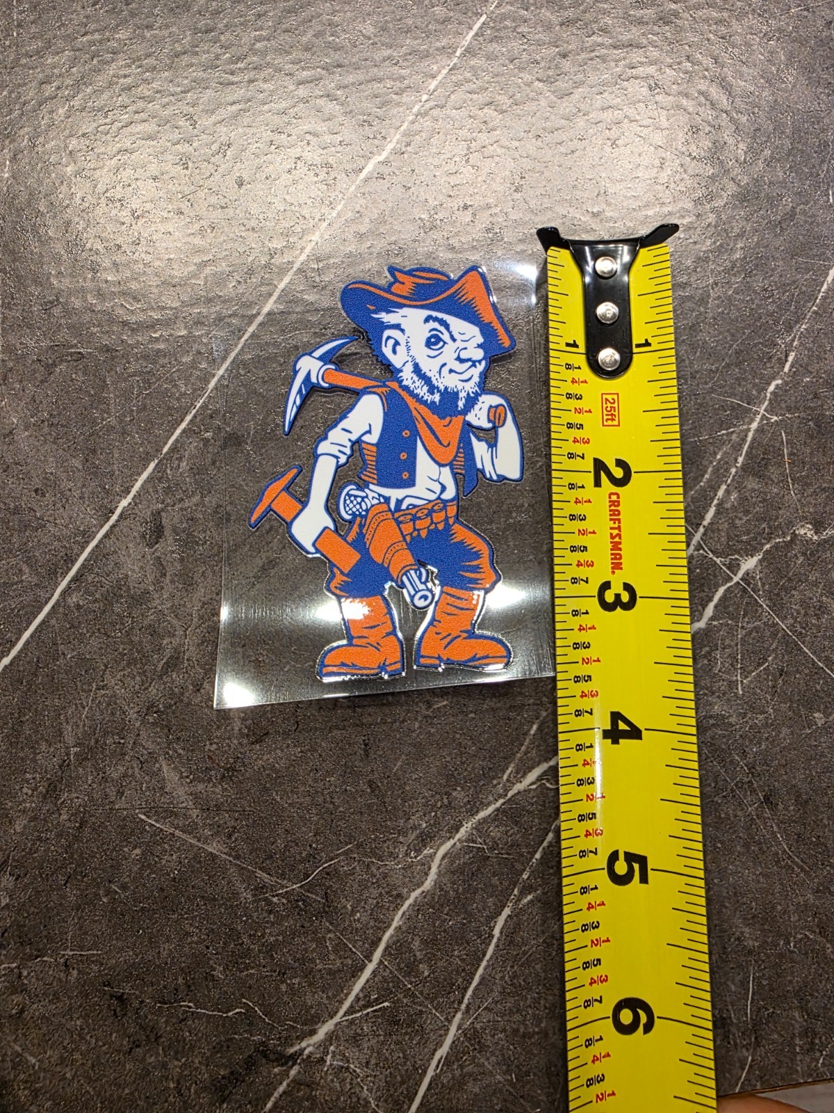 UTEP Miners Decal Sticker | UV DTF | University of Texas El Paso