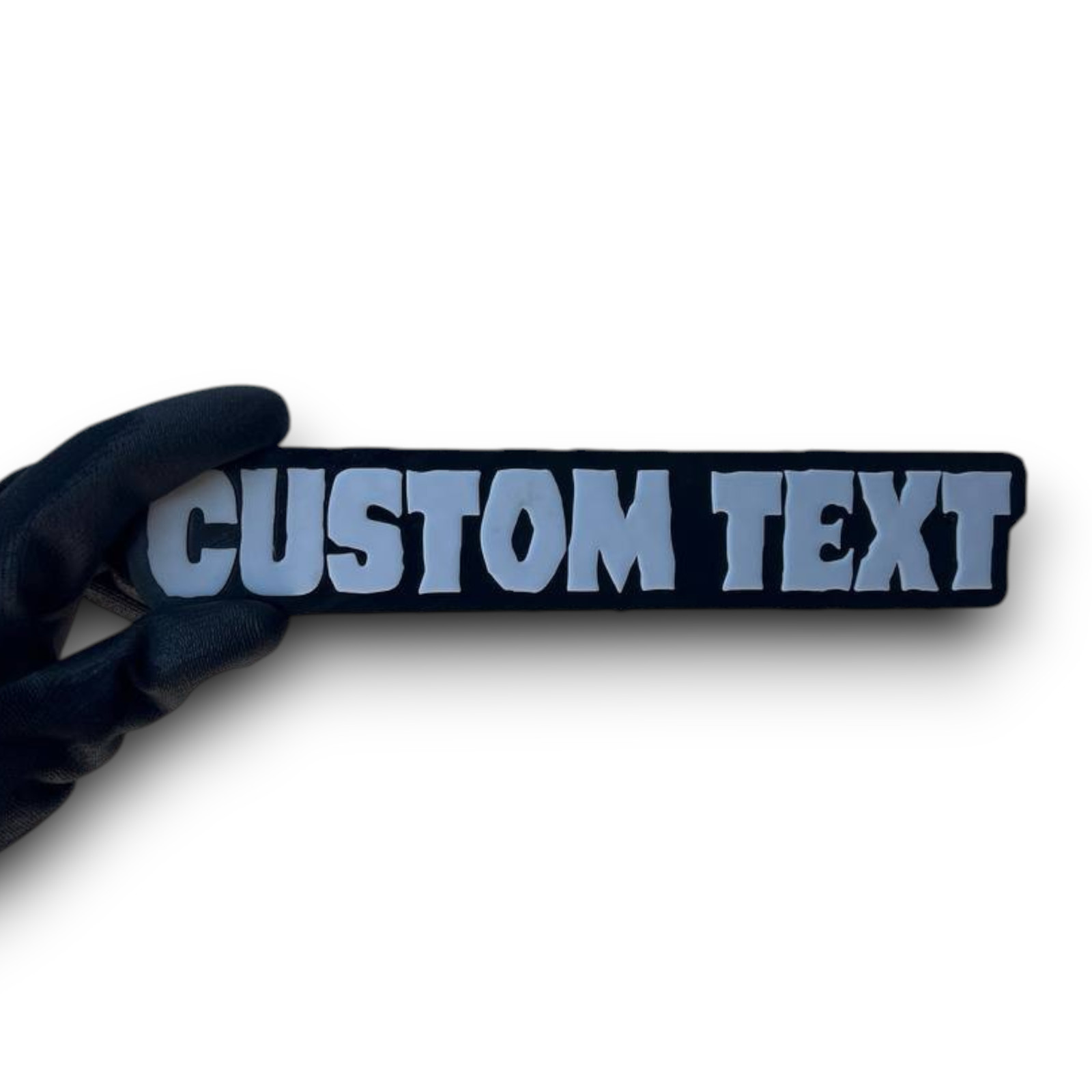 1X Custom Text Car Badge Fender Emblem 3D Printed Name Logo Gift Tailgate Decal