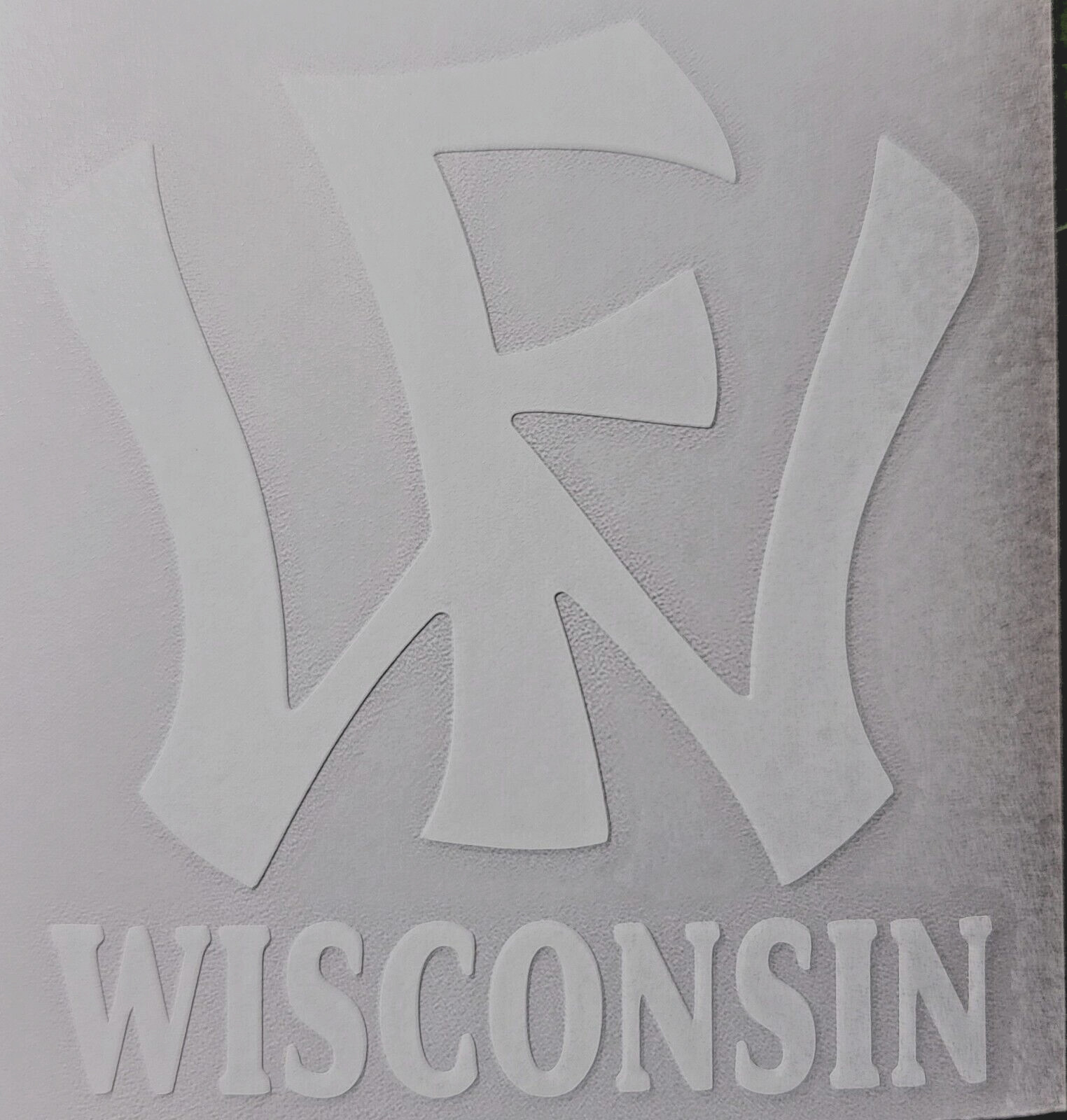 CUSTOM ORDER WF DECAL STICKER 2.5" H x 3"W