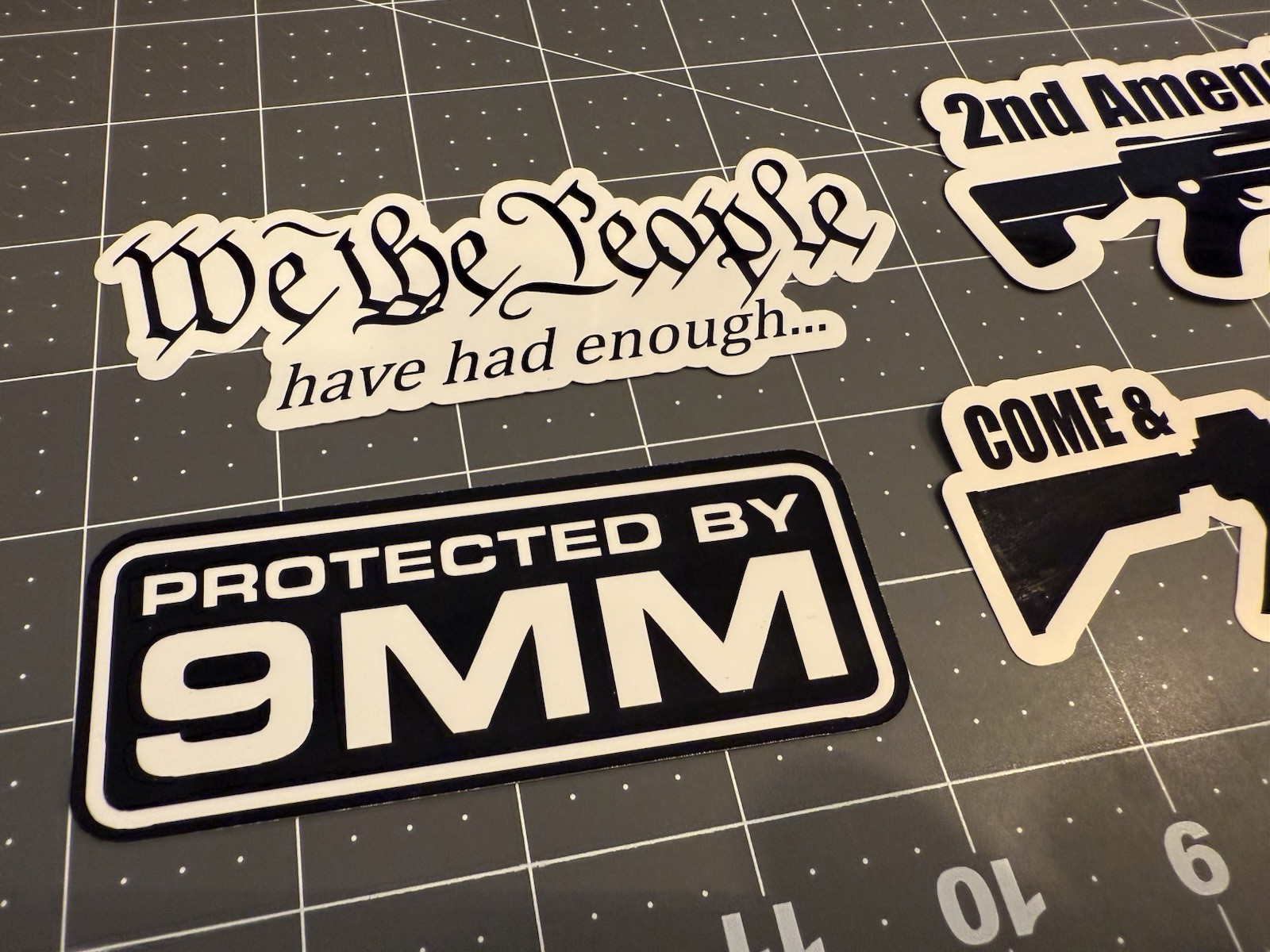 Gun Rights 4 Sticker Lot