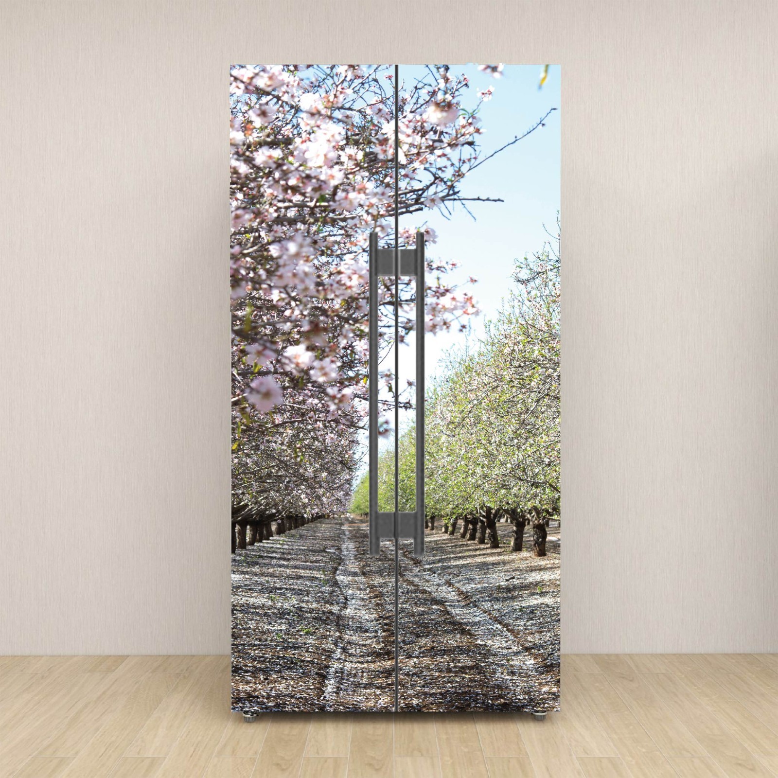 Refrigerator Wrap Vinyl Peel and Stick Appliance Cover