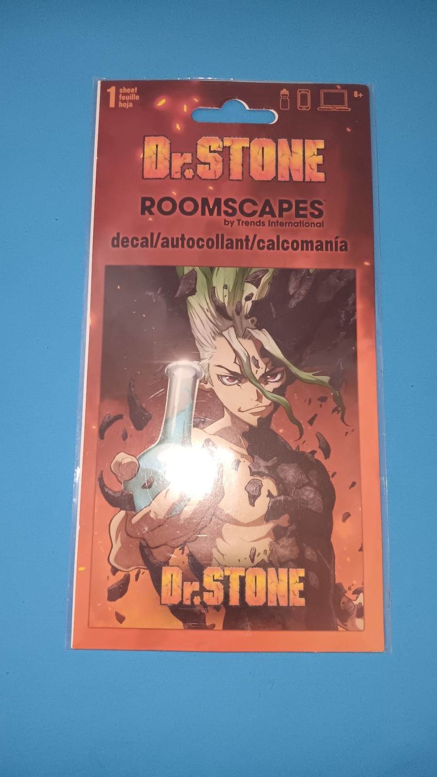Dr.STONE Roomscapes Decal Trends International Anime Wall Sticker 1 Sheet New