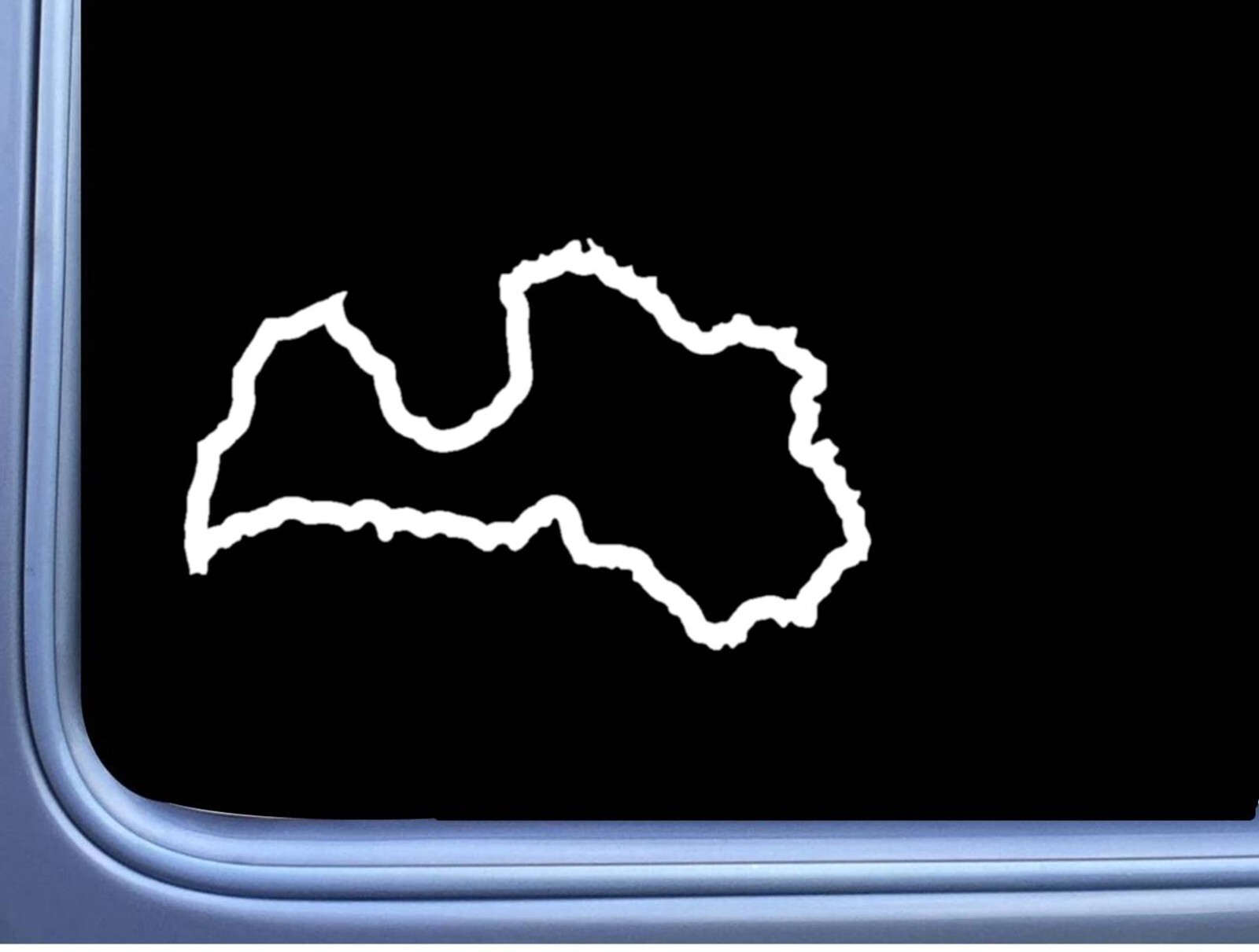 Latvia country sticker OS 295 decal 6" sticker