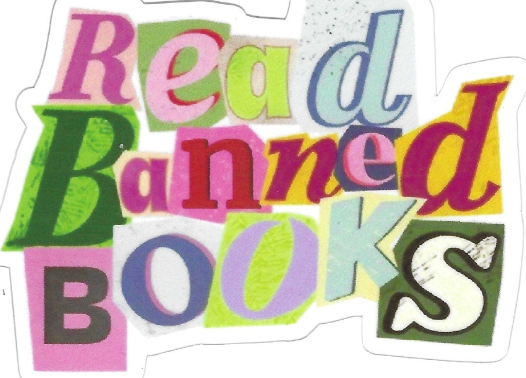 Read Banned Books Vinyl Decal