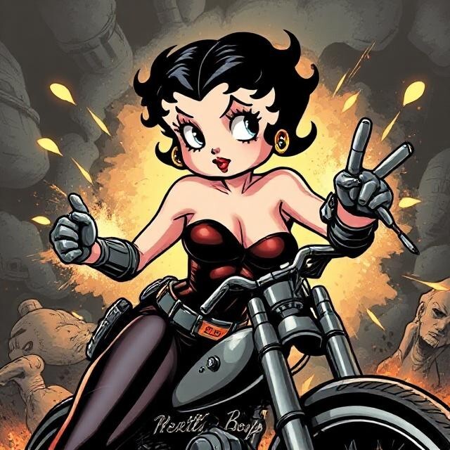 Betty Boop Vinyl Sticker Decal Wall Laptop Tumbler Helmets Windows Tablets