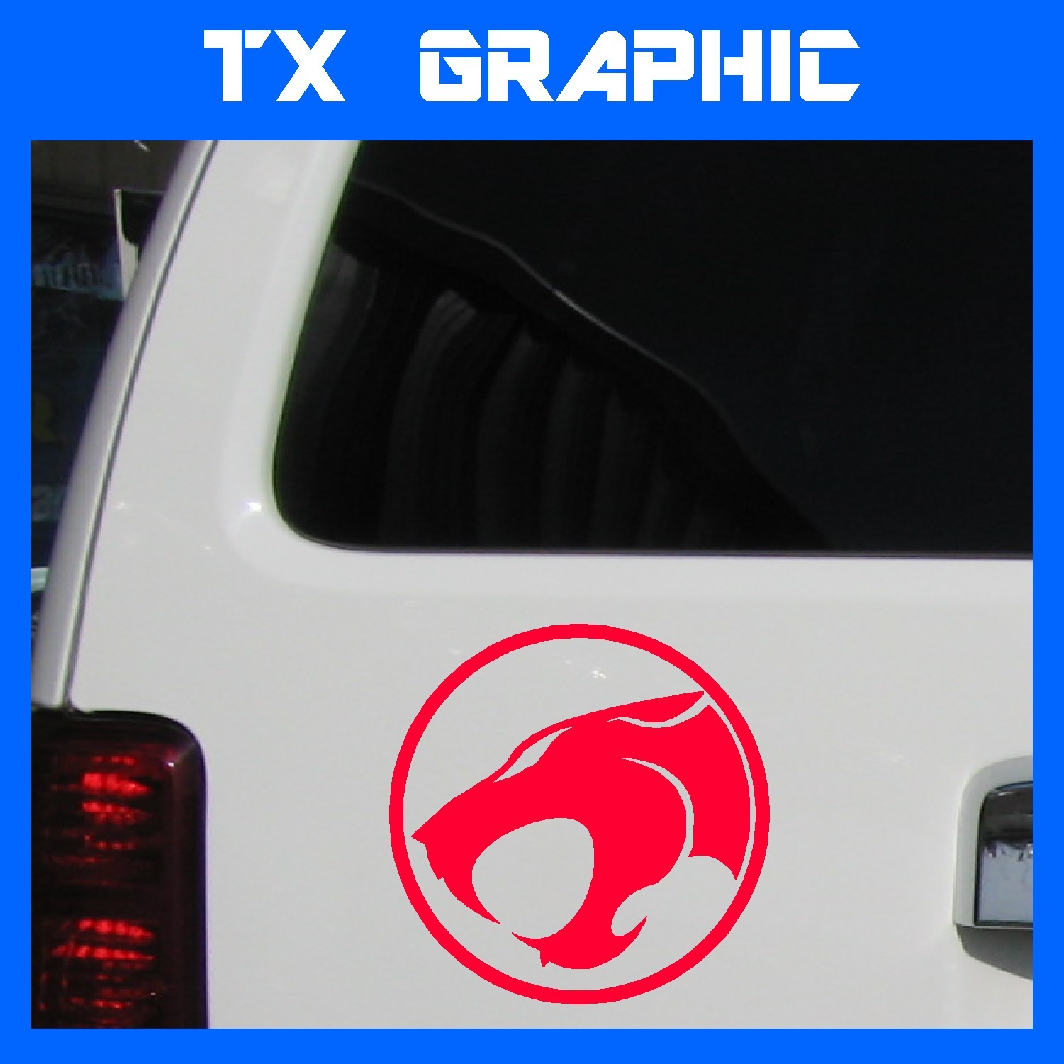 THUNDERCATS STICKER ALIENS CARTOON ANIMATION TV SERIES VINYL DECAL CAR WINDOW