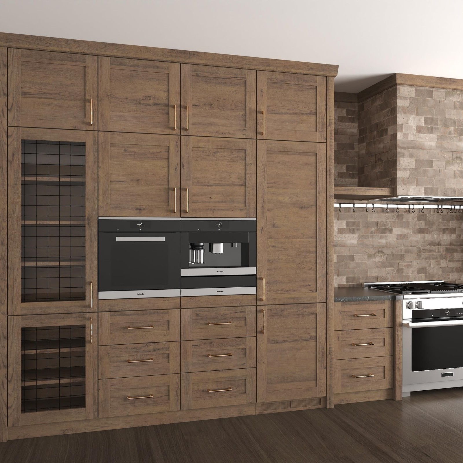 Thick Brown Wood Contact Paper Wood Grain Wallpaper Peel and Stick Natural Wo…