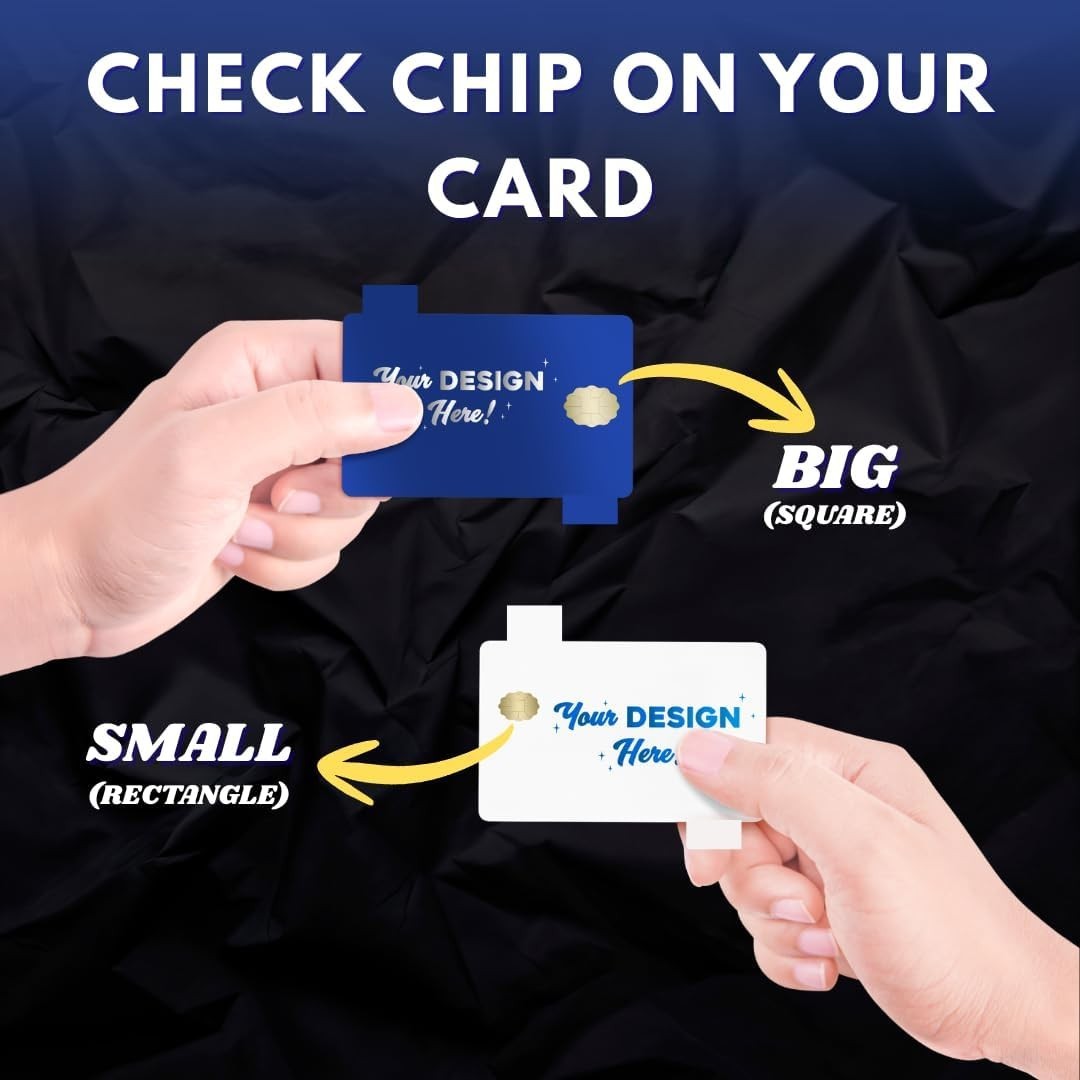 Custom Credit Debit Card Vinyl Skin Ultra Thin Sticker Personalization Wrap