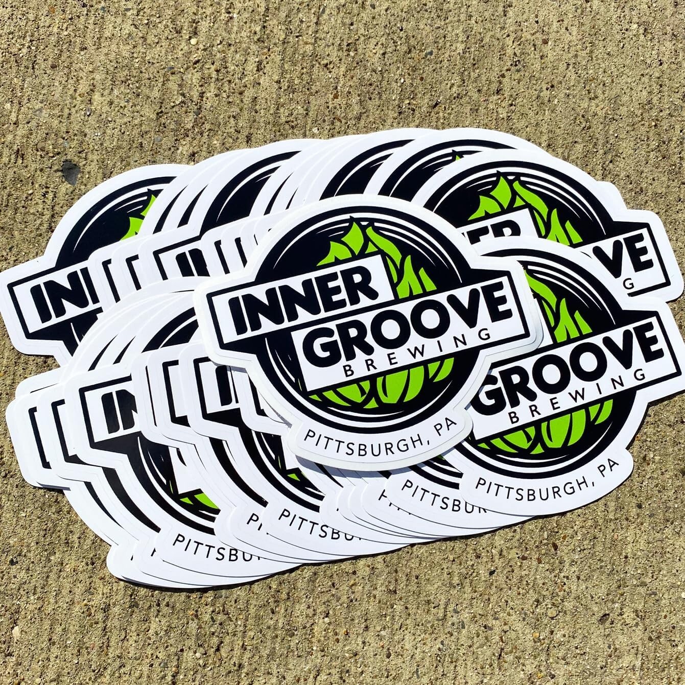 50 stickers logo print stickers waterproof labels custom stickers