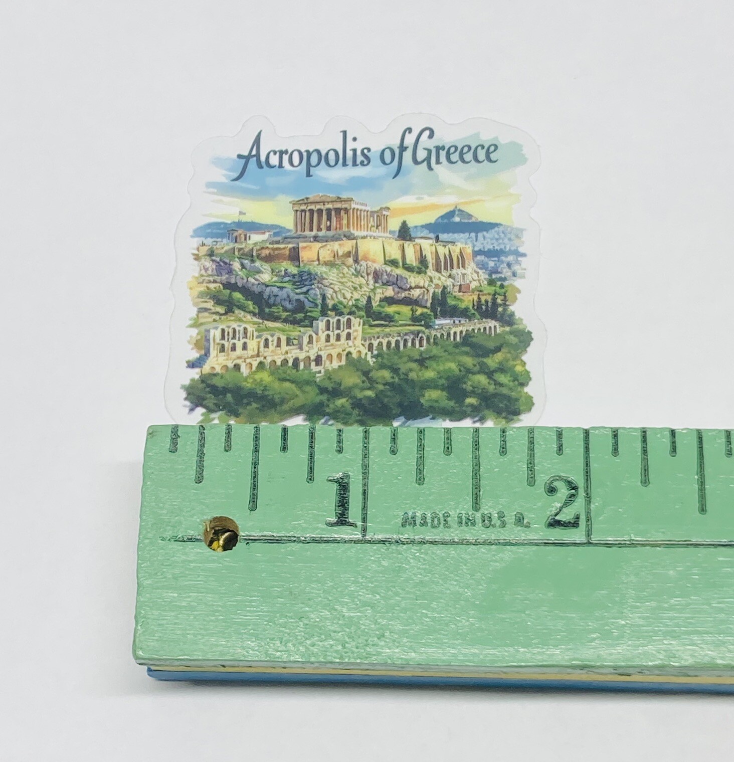 Acropolis Of Greece Transparent Sticker Travel City Art Decal Vinyl Souvenir Tc6