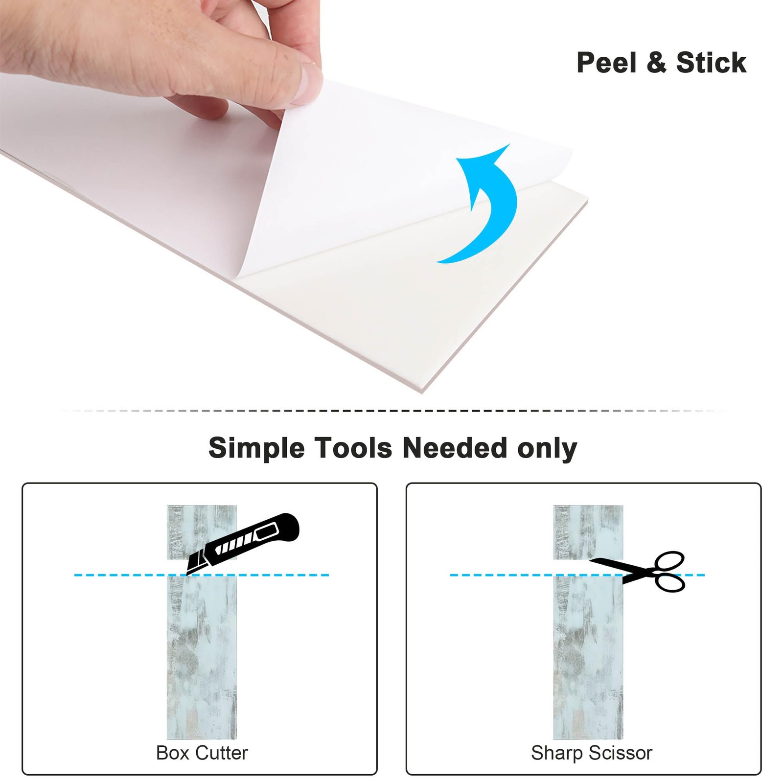 Peel and Stick Backsplash for Kitchen Tile,Peel and Stick Tiles for Walls Til…