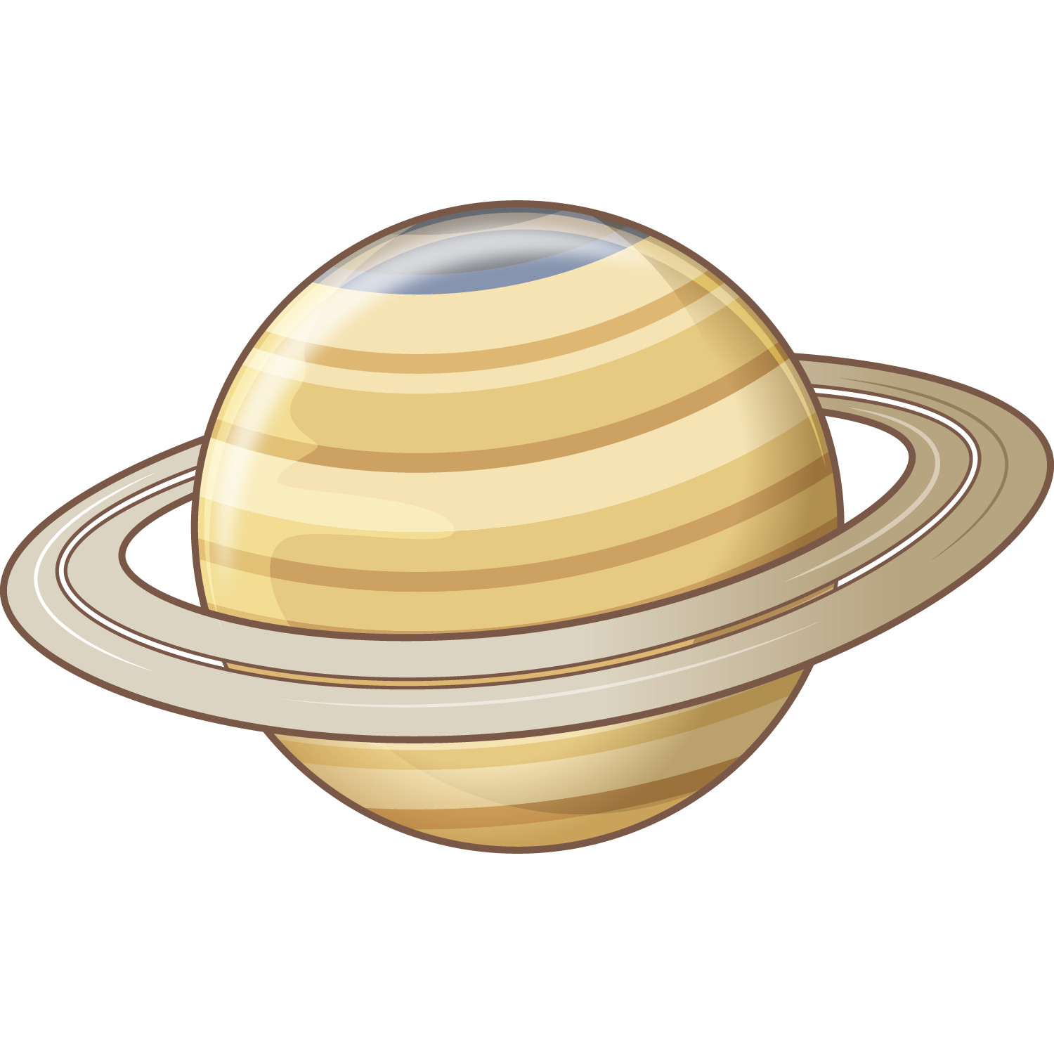 Solar System Planet Stickers 4in Vinyl Waterproof Decals Choose Single or Set