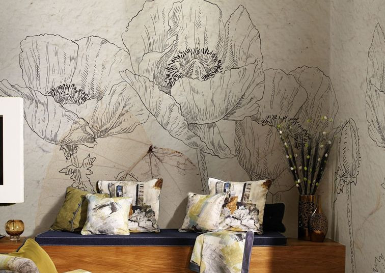 3D Flowers Fine Description 6 Paper Wall Print Decal Deco Indoor wall Murals