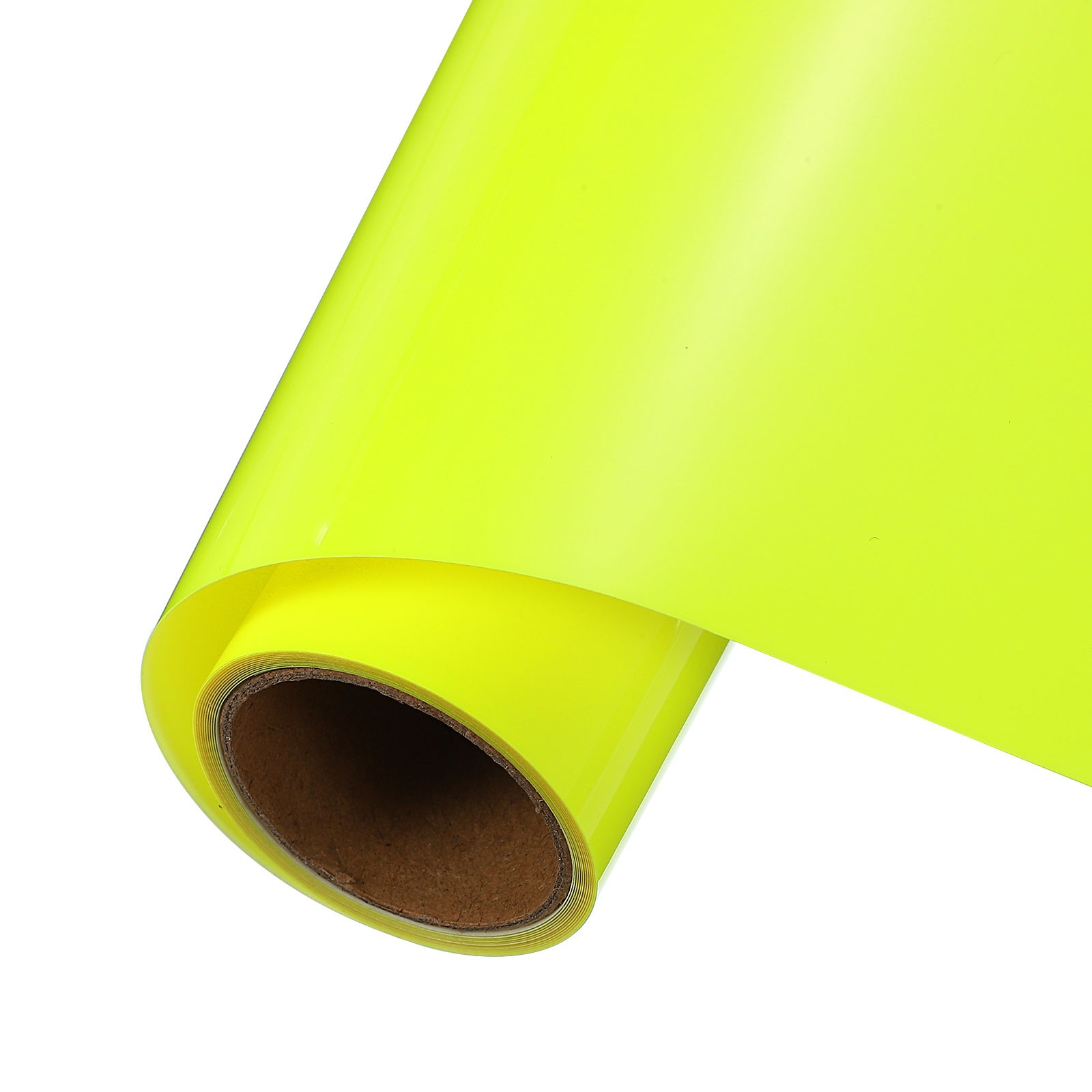 Yellow Fluorescent Adhesive Film, 12 inches x 5 feet for Vinyl