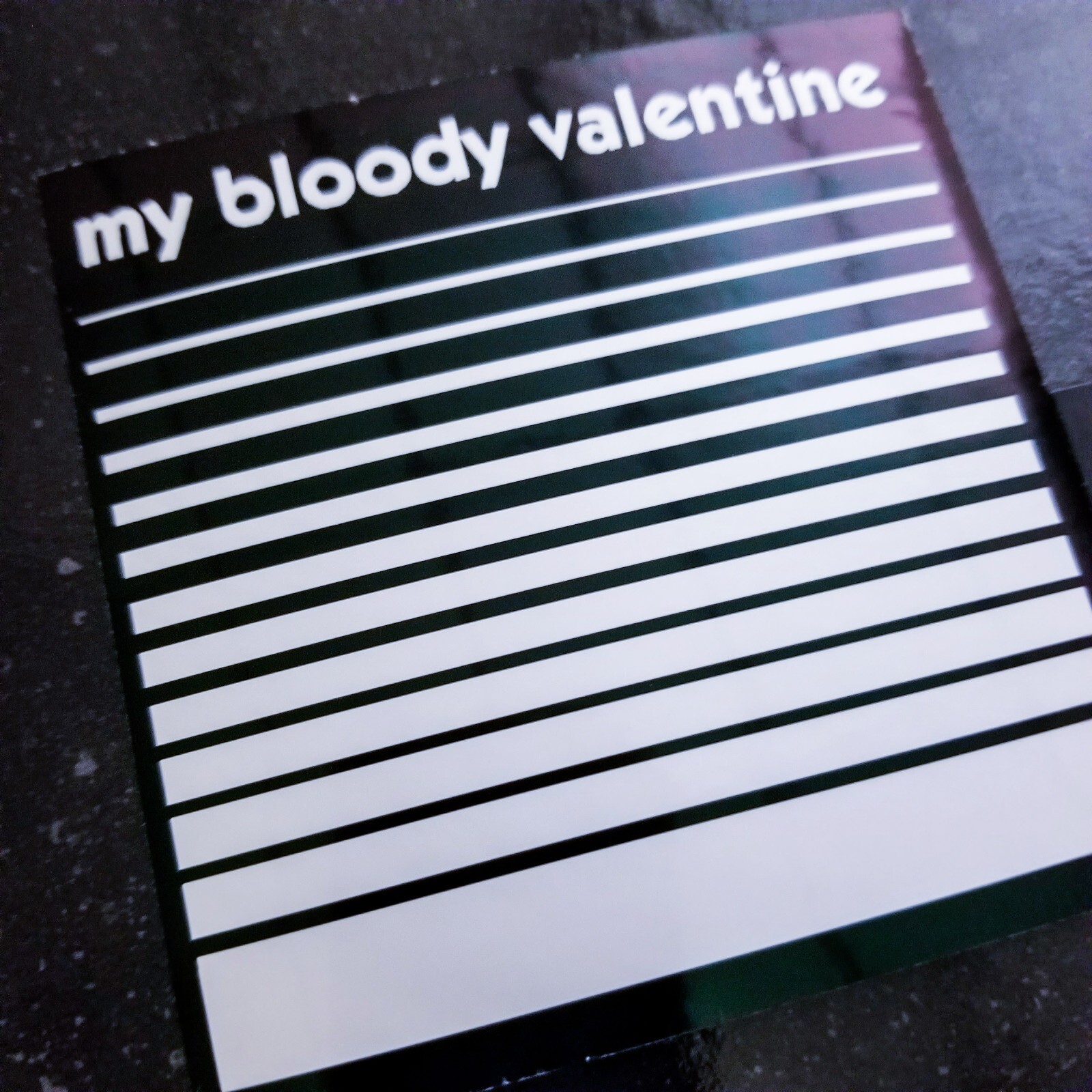 🦇 My Bloody Valentine 4 x 4" Waterproof Vinyl Sticker [💪 HQ Durability] MBV