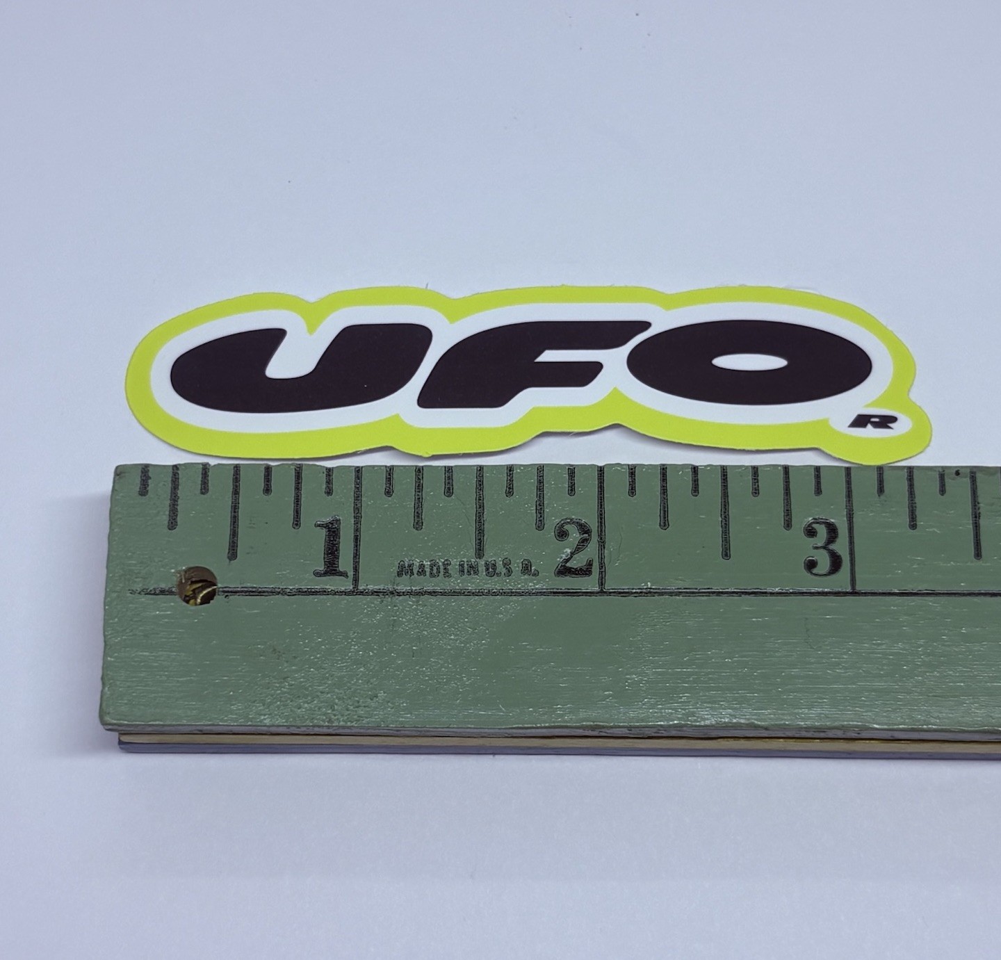 UFO Racing Sticker Vinyl Decal Window Wall Bumper Matte Finish 3.5” P4