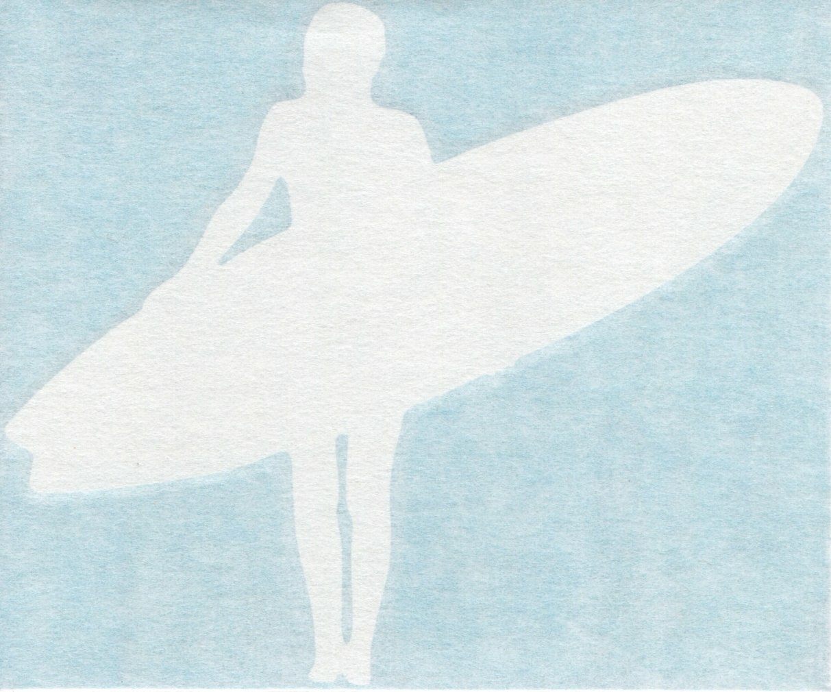 Surfer Girl – Surfing Surf Hawaii Car Laptop Window Vinyl Decal Sticker 04010