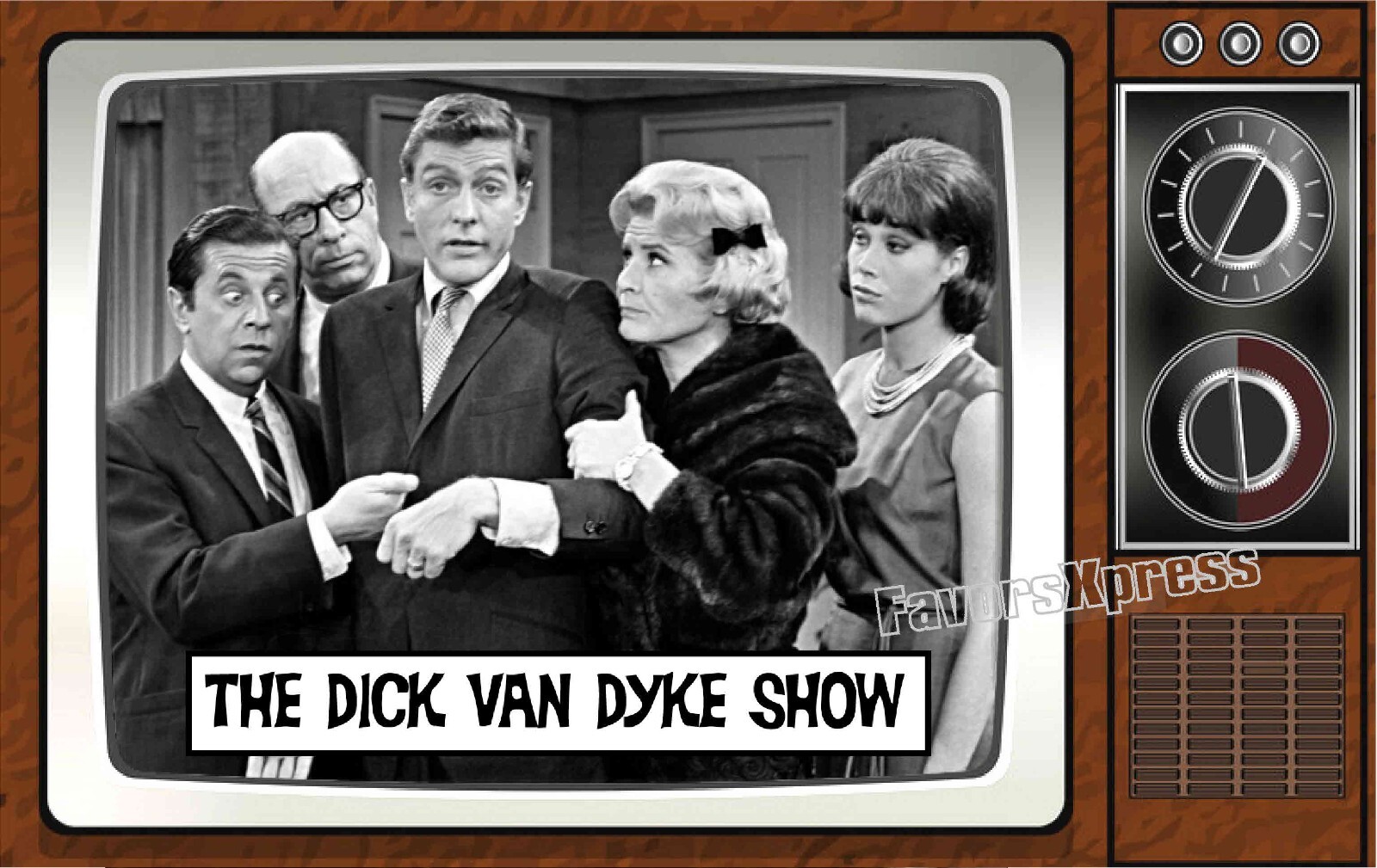The Dick Van Dyke Show Classic TV Show PHOTO MAGNET 4 X 2.5 INCHES