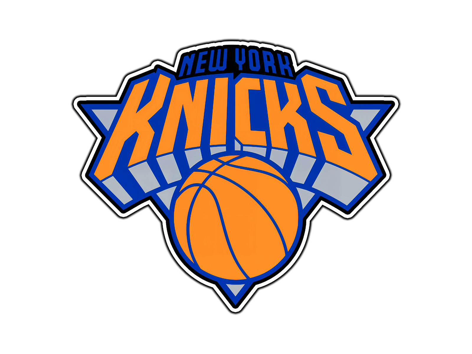 New York Knicks Logo #1 Basketball Sticker Waterproof Vinyl Decal Die-Cut