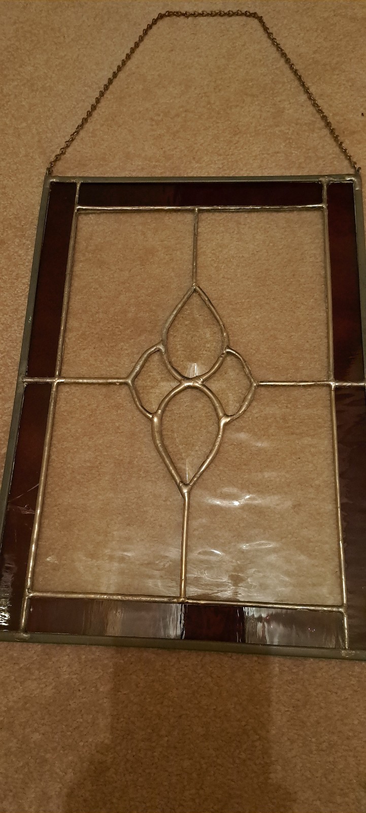 vintage stained glass window artistic suncatchers
