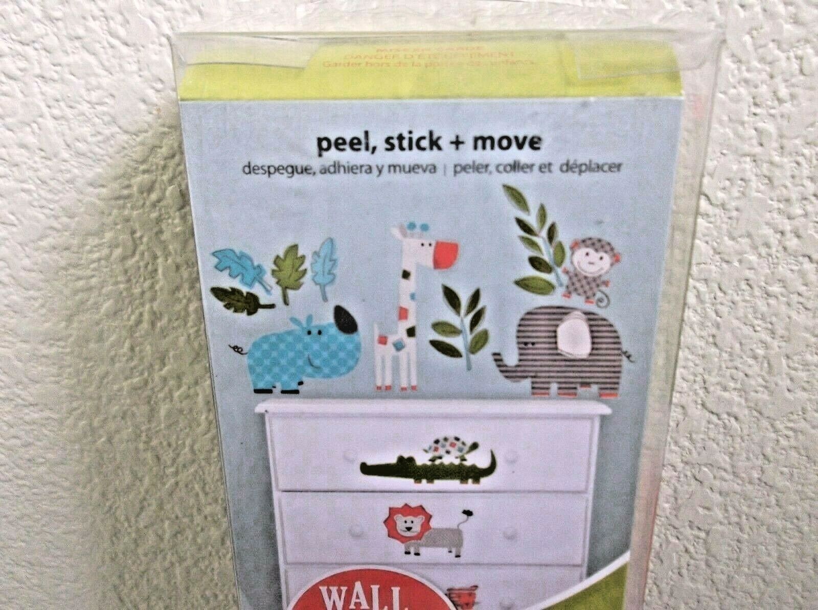 Wall Pops Let's Go on Safari Peel & Stick Wall Art
