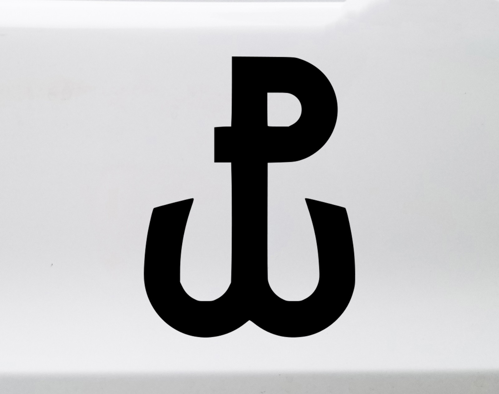 Kotwica Polish Anchor Vinyl Sticker Decal Polska Heritage Patriotic Historical
