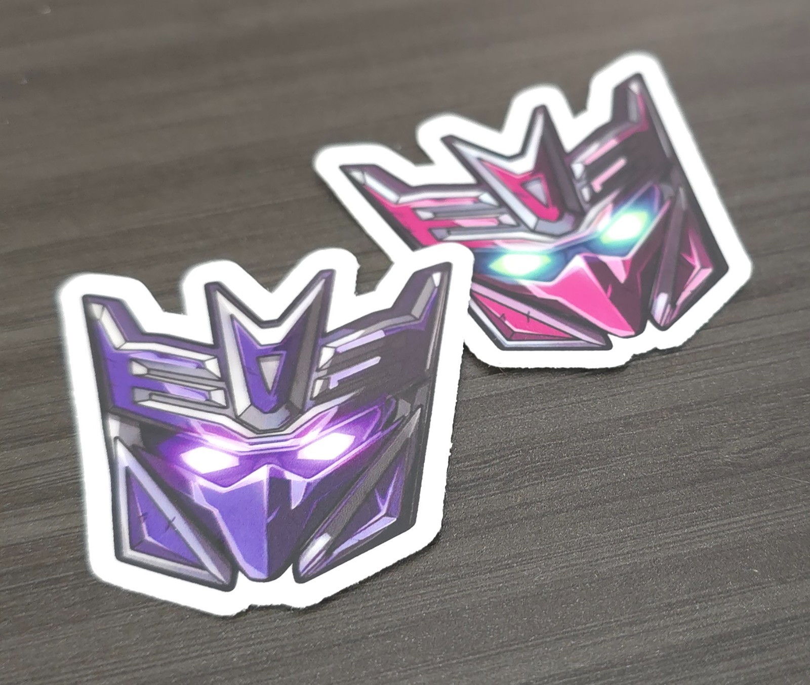 Megatronus Fan Art Vinyl Sticker DarkFall/Purple Decepticon Transformers