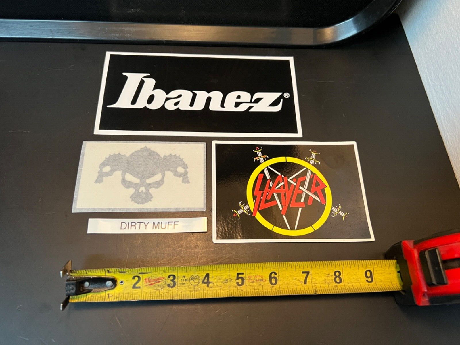 assorted vinyl stickers