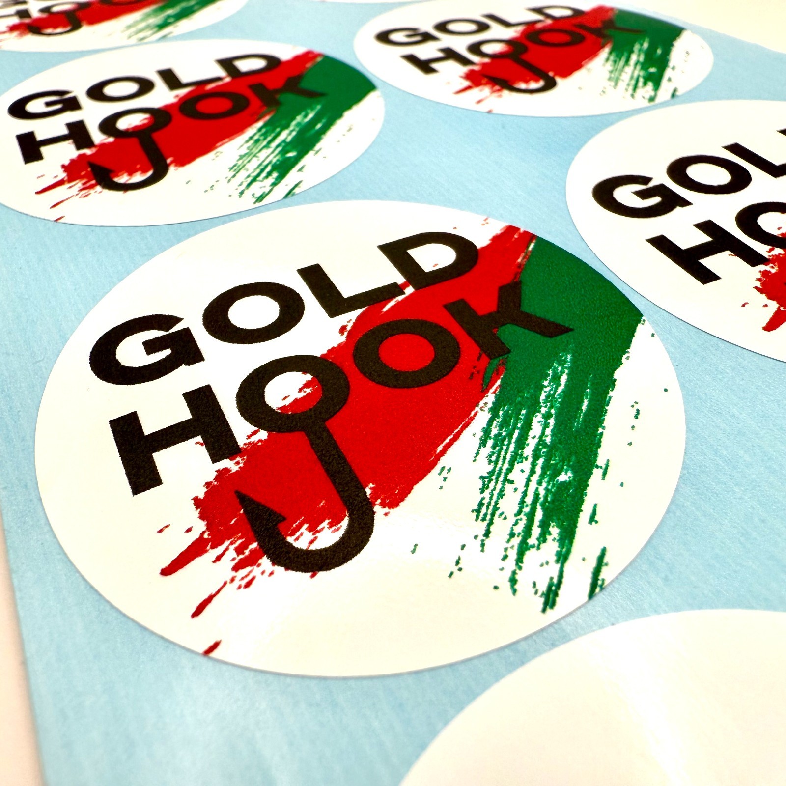 Custom Opaque Stickers – Personalized Logo Text Name 1.5-5 Inch Qty 100