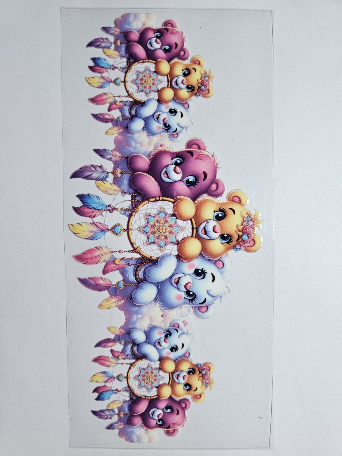 Care Bears UV DTF Transfer Sticker Wrap Tumbler UVDTF BUY 10+ COMBINED SHIPPING