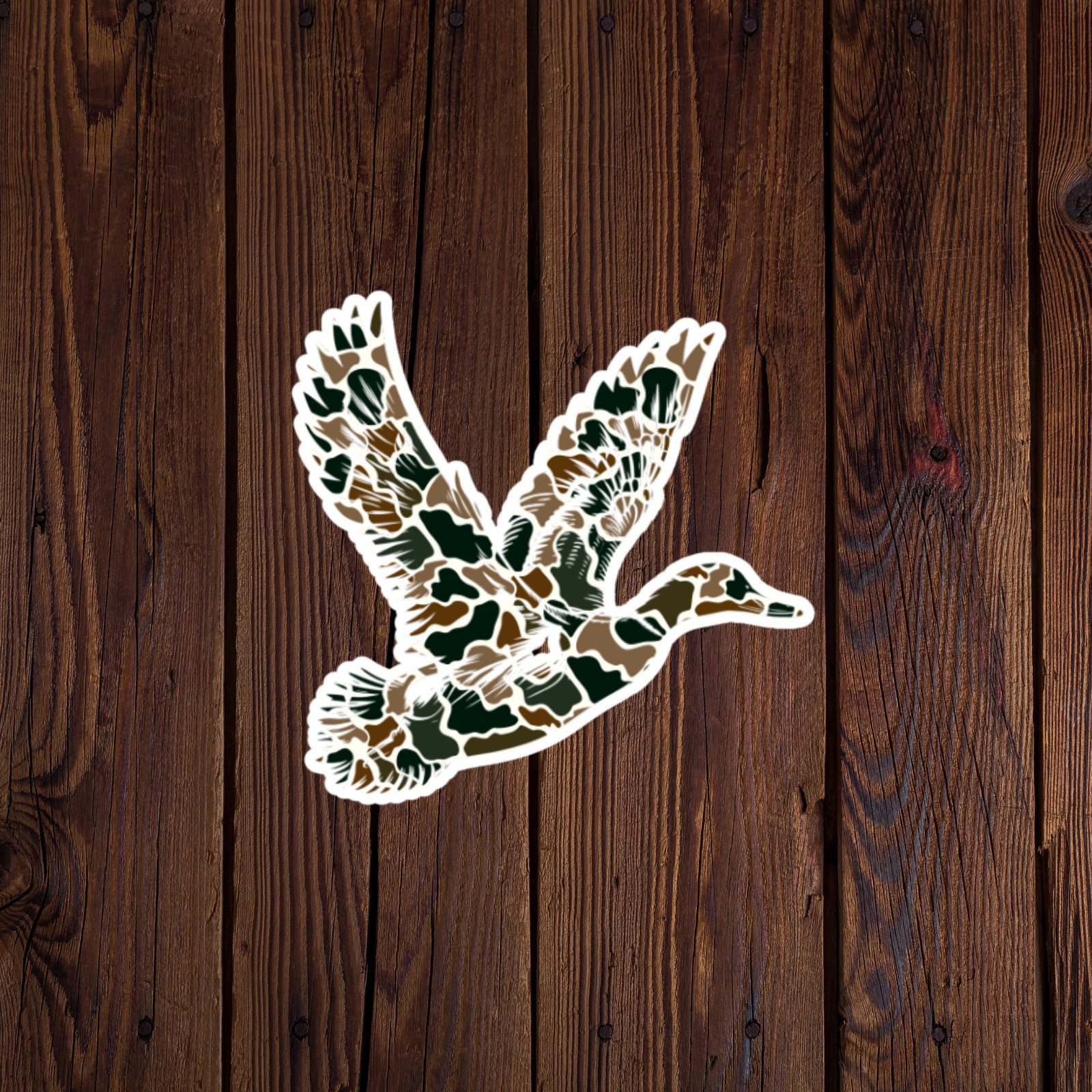 Hunting sticker vinyl decal fishing deer gun camo duck novelty laptop