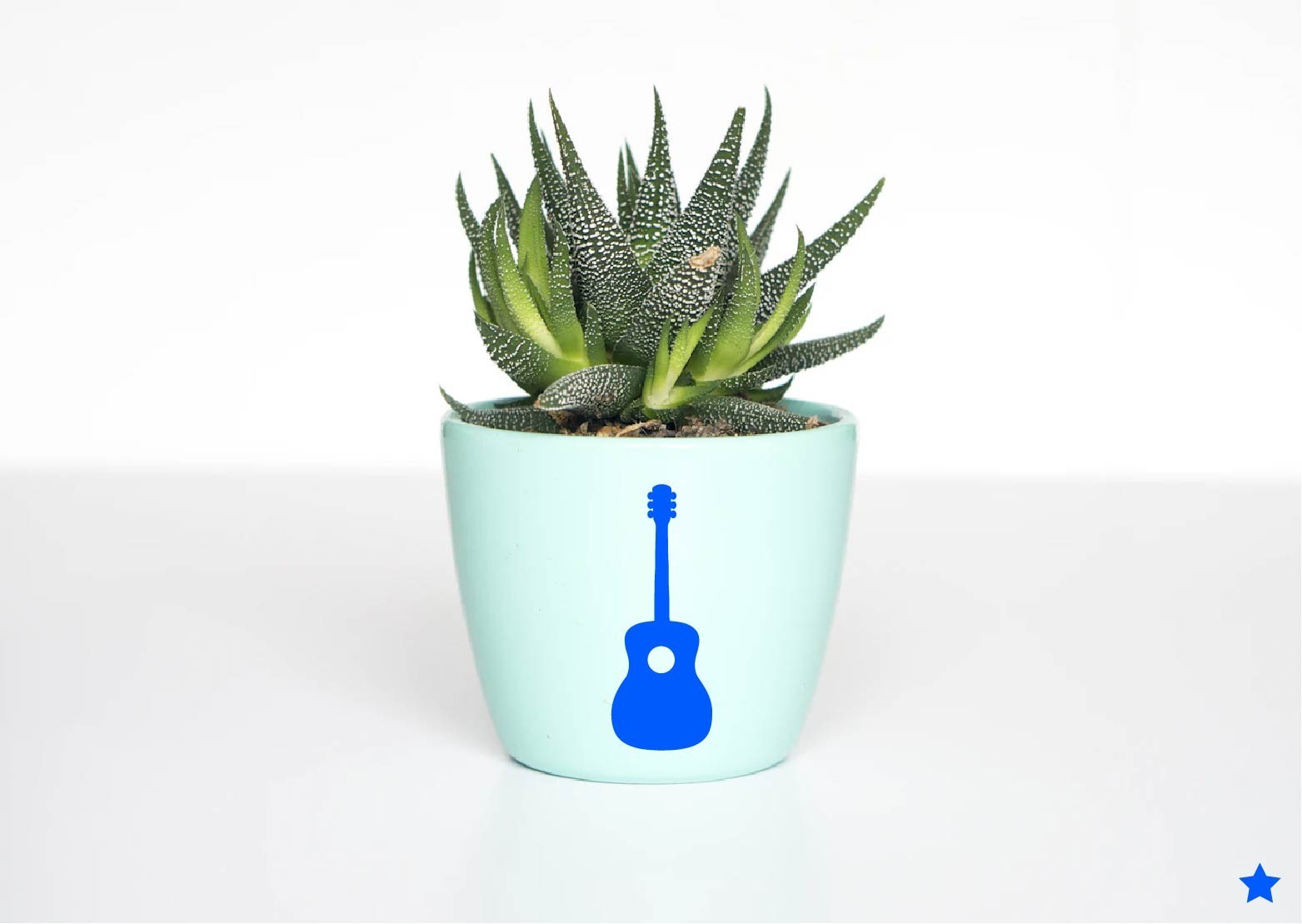 Acoustic Guitar Decal Sticker Music Musical Instrument Western Country Band Play