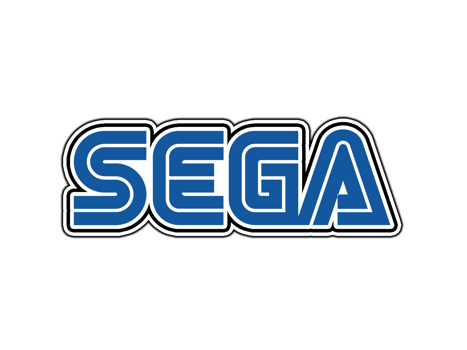 #778 Sega Logo #1 Waterproof Vinyl Sticker Decal Die-Cut