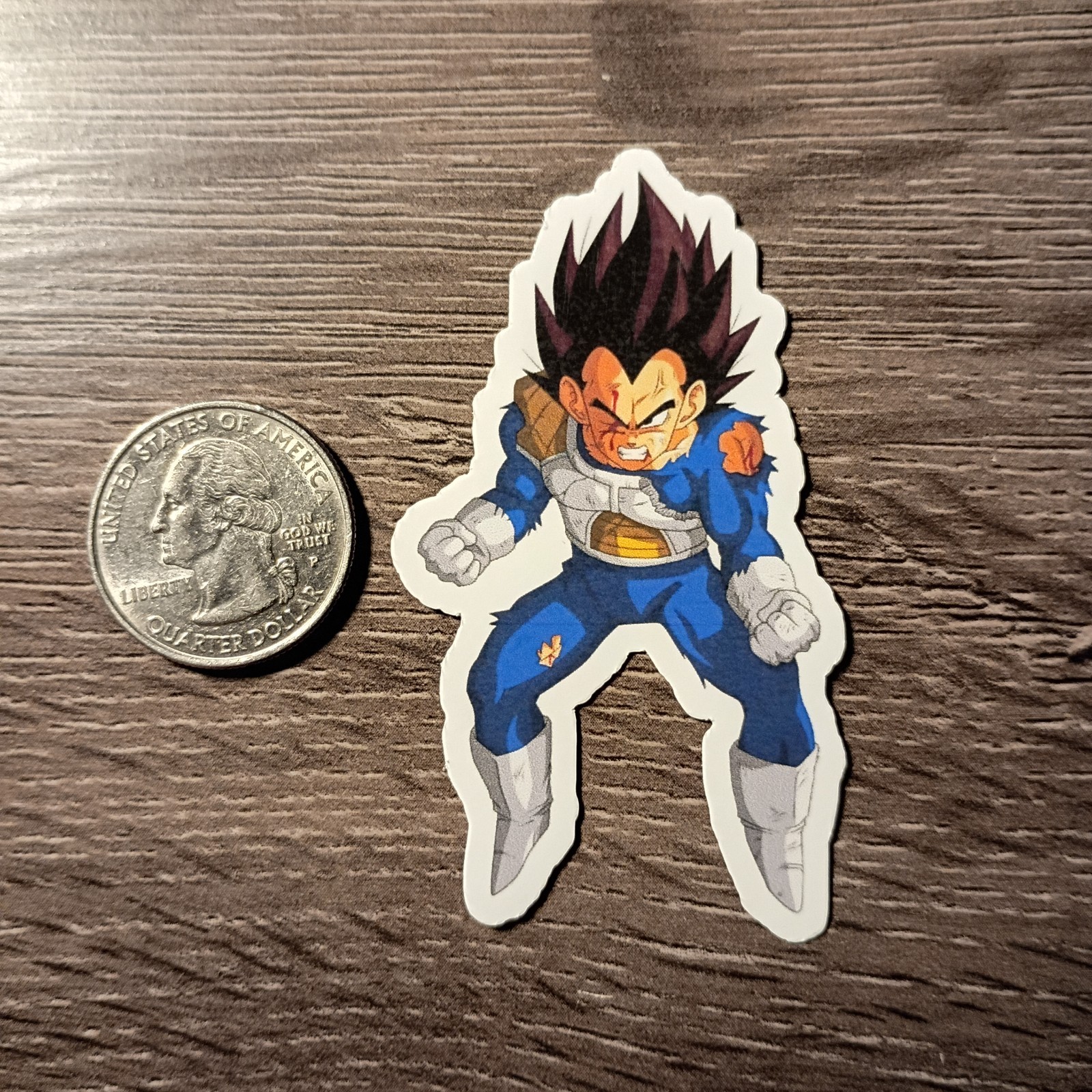 Saiyan Saga Hurt Vegeta Sticker – Vinyl, Waterproof – Original Artwork
