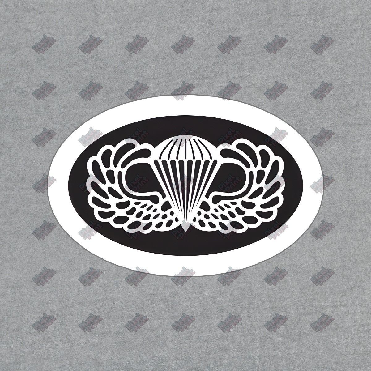 Military Parachute Wings Vinyl Sticker Airborne Decal for Cars, #606877