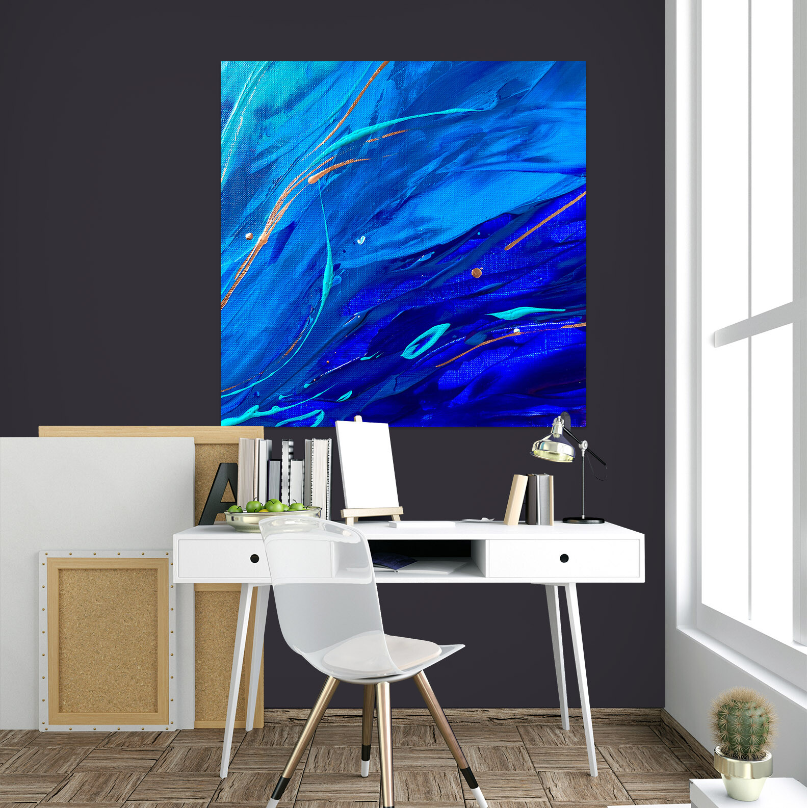 3D Sky Blue A614 Wall Stickers Wall Murals Wallpaper Skromova Marina Amy